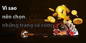 những tiêu chí để chọn ra các trang web cá cược uy tín