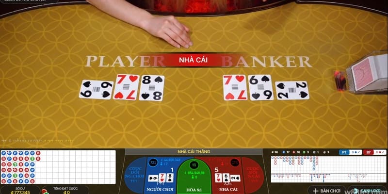 Mẹo chơi bài baccarat hiệu quả khi theo cầu dọc